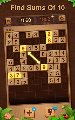 Descarga Number Match 10: Garden Puzzle – El Mejor Juego de Lógica - Screenshot 17