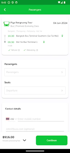 Descargar Piya Group APK – Reserva tus Boletos de Autobús Fácilmente - Screenshot 4