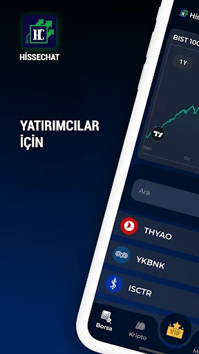 Descargar HisseChat: Análisis de Bolsa y Comunidad para Inversores - Screenshot 1