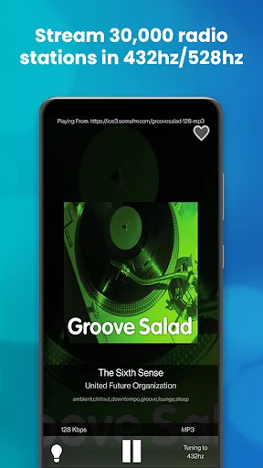 432 Player: Escucha Música en 432Hz y 528Hz – Descarga Gratis - Screenshot 3