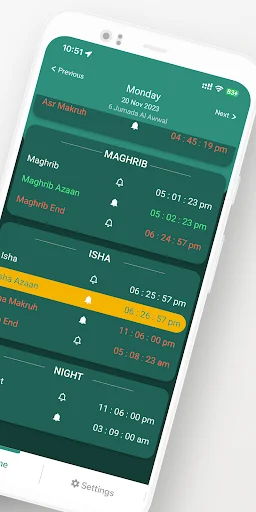 Namaz: Horarios de Oración Precisos – Descarga la App Gratuita - Screenshot 2