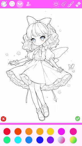 Coloring Book: Draw Princess – Descarga Juegos de Colorear Gratis - Screenshot 4