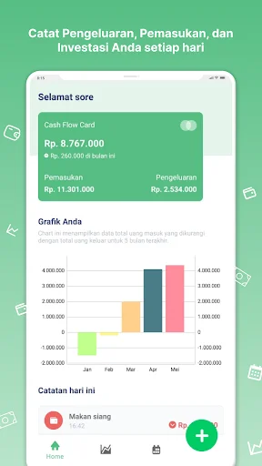 Descargar Pitih: Gestiona tus Finanzas Personales Offline - Screenshot 1