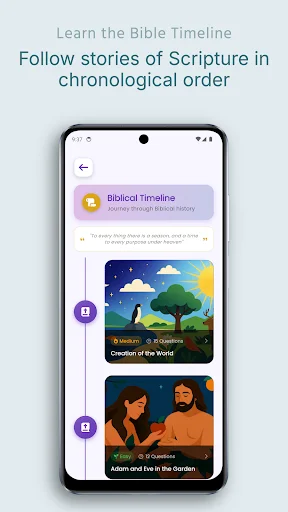Descarga Bible Genius – Trivia | Quiz: Aprende la Biblia Gratis - Screenshot 2