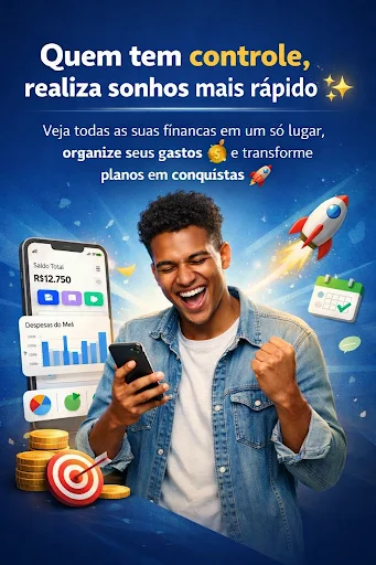 Descargar Fing: Finanças Pessoais – Controla tus Gastos Gratis - Screenshot 8