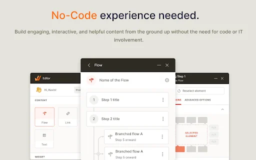 Whatfix Studio: Mejora la Adopción Digital y Capacitación - Screenshot 2