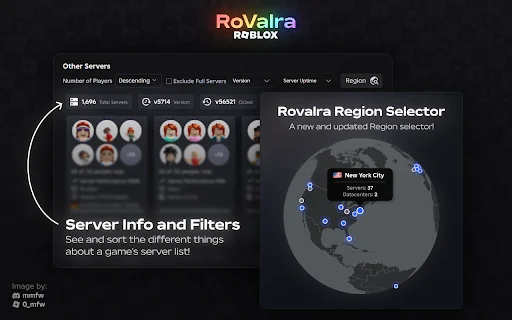 RoValra: La Mejor Extensión para Roblox Gratis y Sin Límites - Screenshot 1