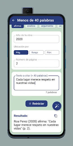 GenerAPA: Generador de Citas APA Automático – Descarga Gratis - Screenshot 5