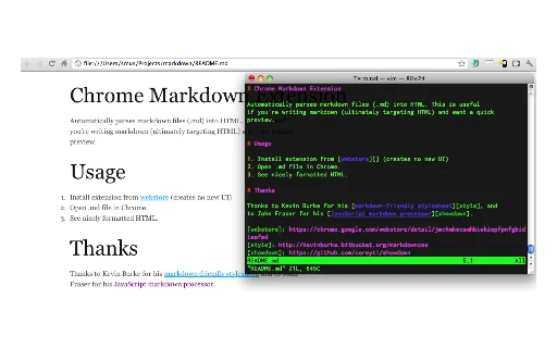 Markdown Preview Plus: Visualiza archivos MD en Chrome fácilmente - Screenshot 1