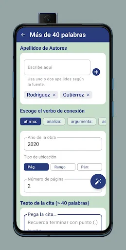 GenerAPA: Generador de Citas APA Automático – Descarga Gratis - Screenshot 8